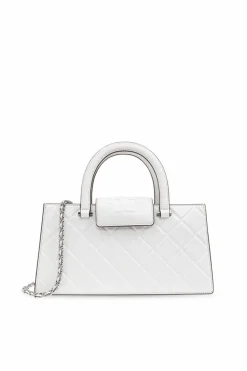 Tory Burch BIAŁY Torba do ręki `Fleming`