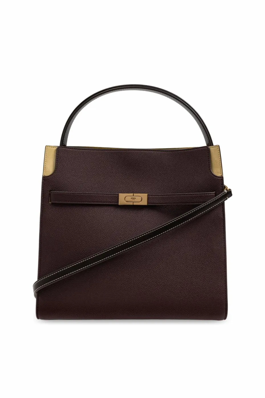 Tory Burch BORDO Torba na ramię `Lee Radziwill`