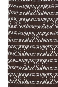 Tory Burch BRĄZOWY Jedwabna chusta