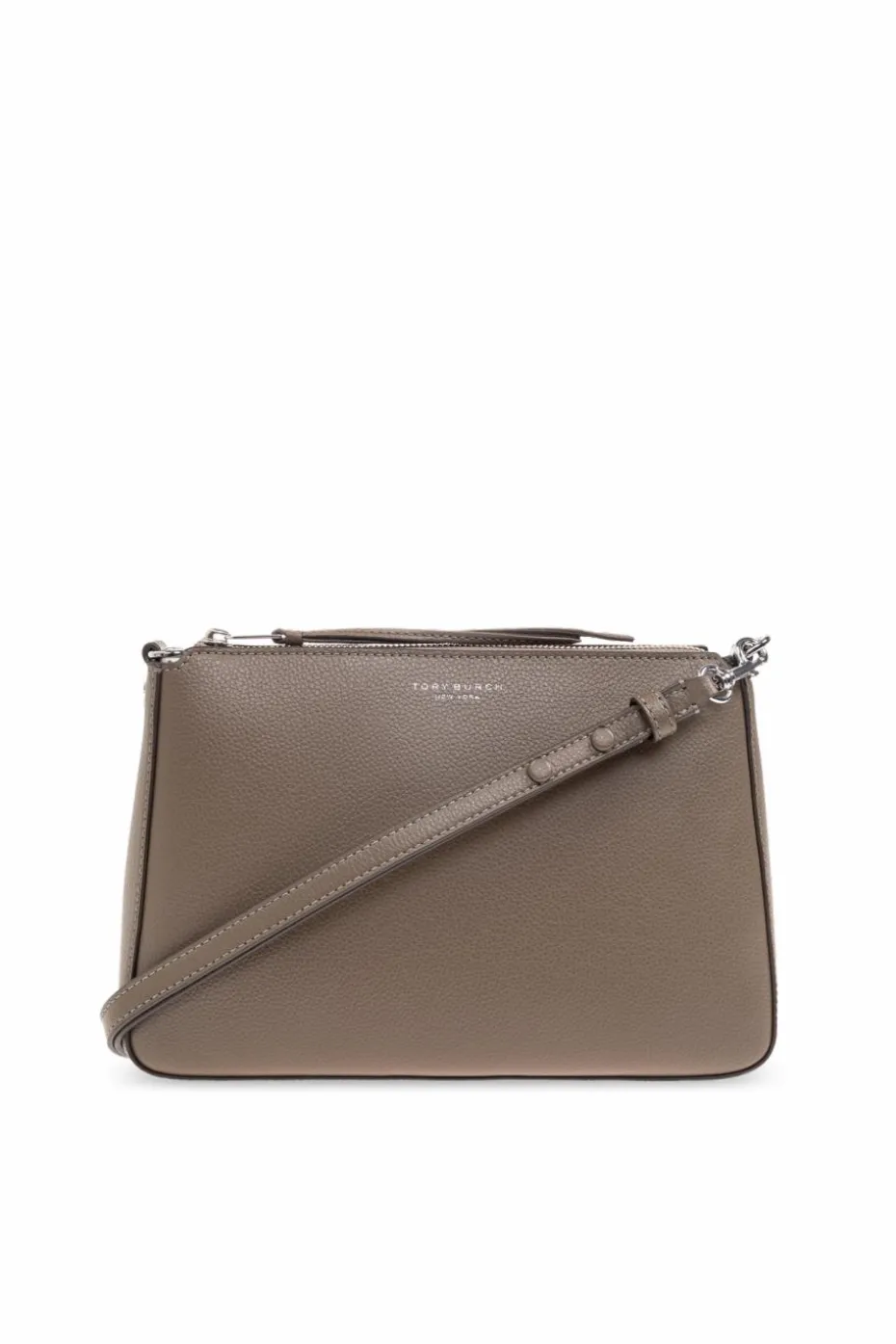 Tory Burch BRĄZOWY Torba na ramię `Perry`