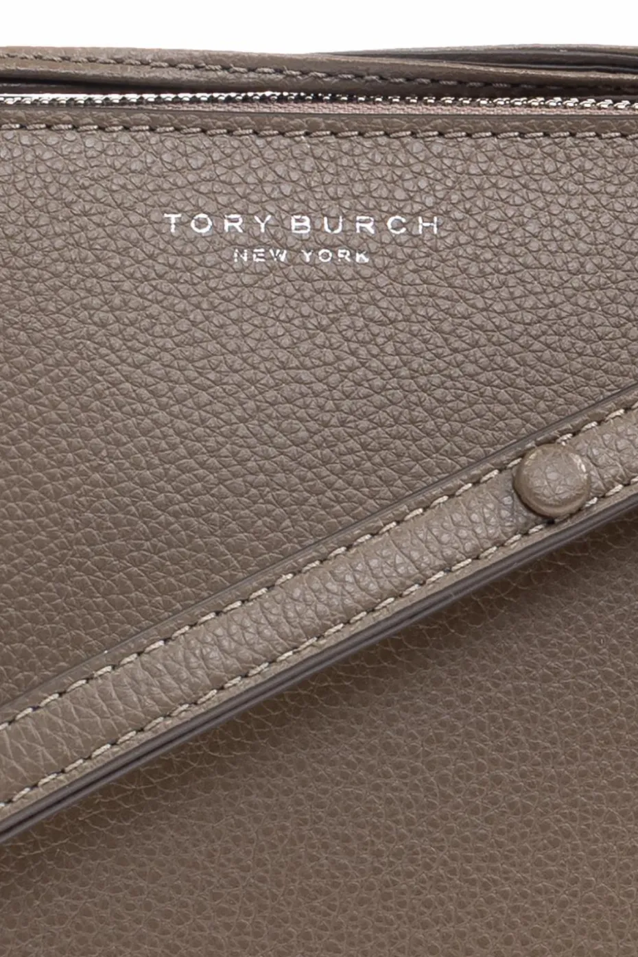 Tory Burch BRĄZOWY Torba na ramię `Perry`