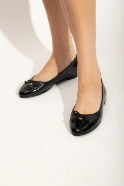 Tory Burch CZARNY Baleriny ‘Cap-Toe’