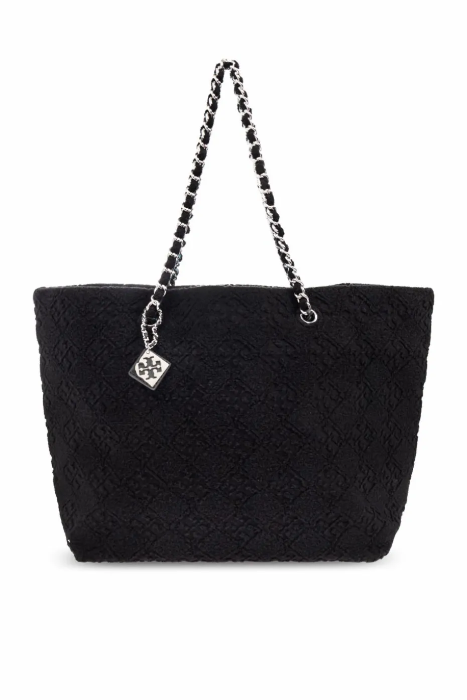 Tory Burch CZARNY Torba `Ella` typu `shopper`