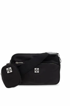 Tory Burch CZARNY Torba na ramię z logo