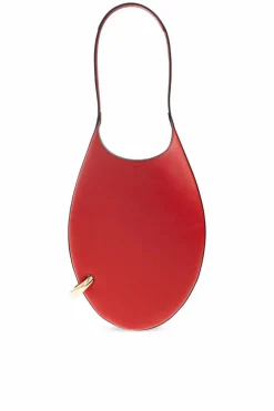 Tory Burch CZERWONY Torba na ramię `Pierced`