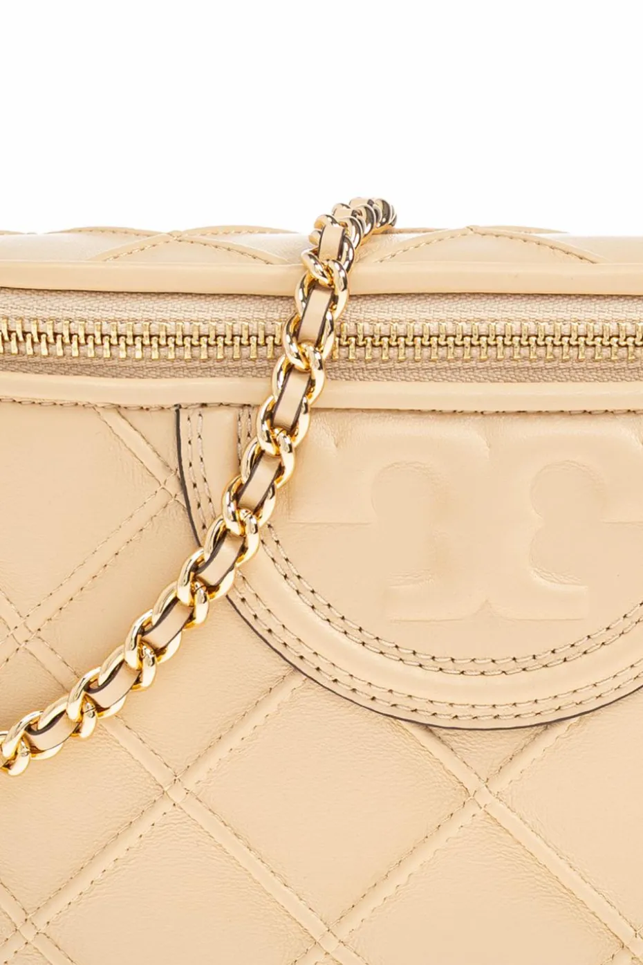 Tory Burch kremowy Torba na pas `Fleming Soft`