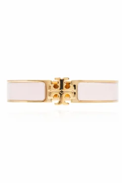 Tory Burch RÓŻOWY Bransoleta z logo