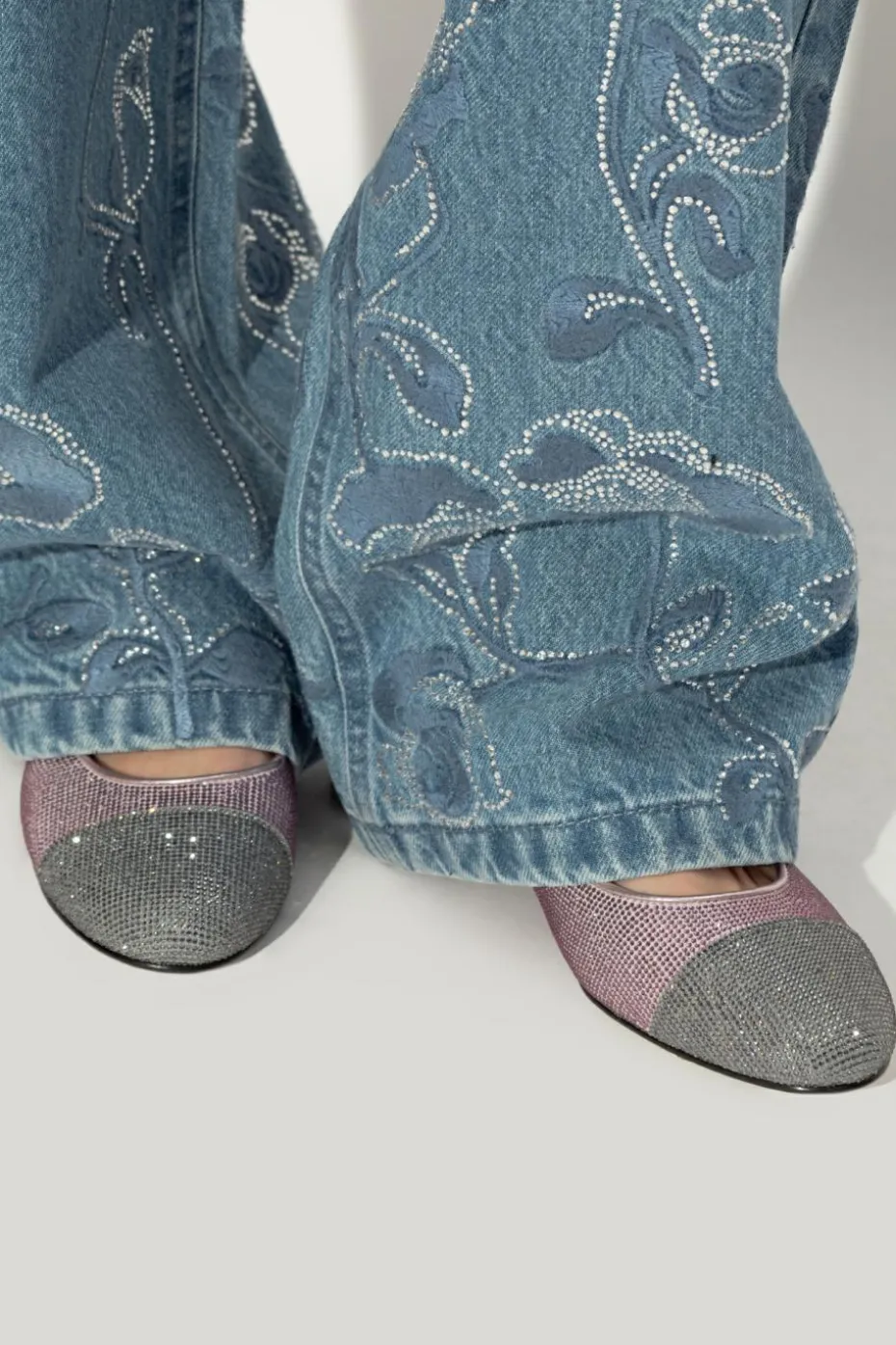 Tory Burch RÓŻOWY Buty na obcasie `Mary Jane`