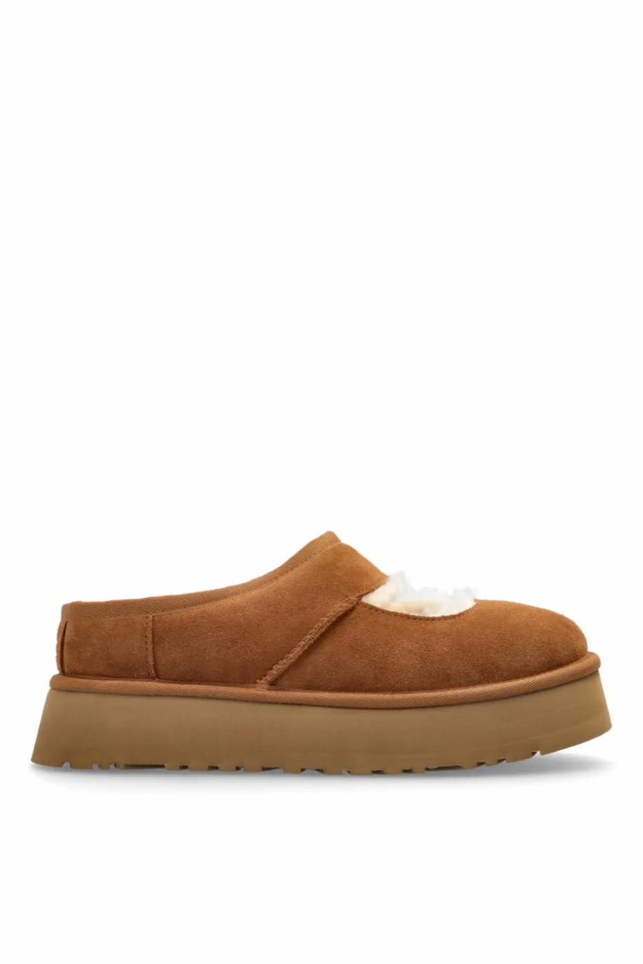 UGG BRĄZOWY Buty `W BEA MARY JANE`