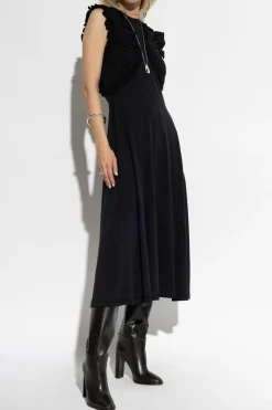 Ulla Johnson CZARNY Sukienka `Shiva`