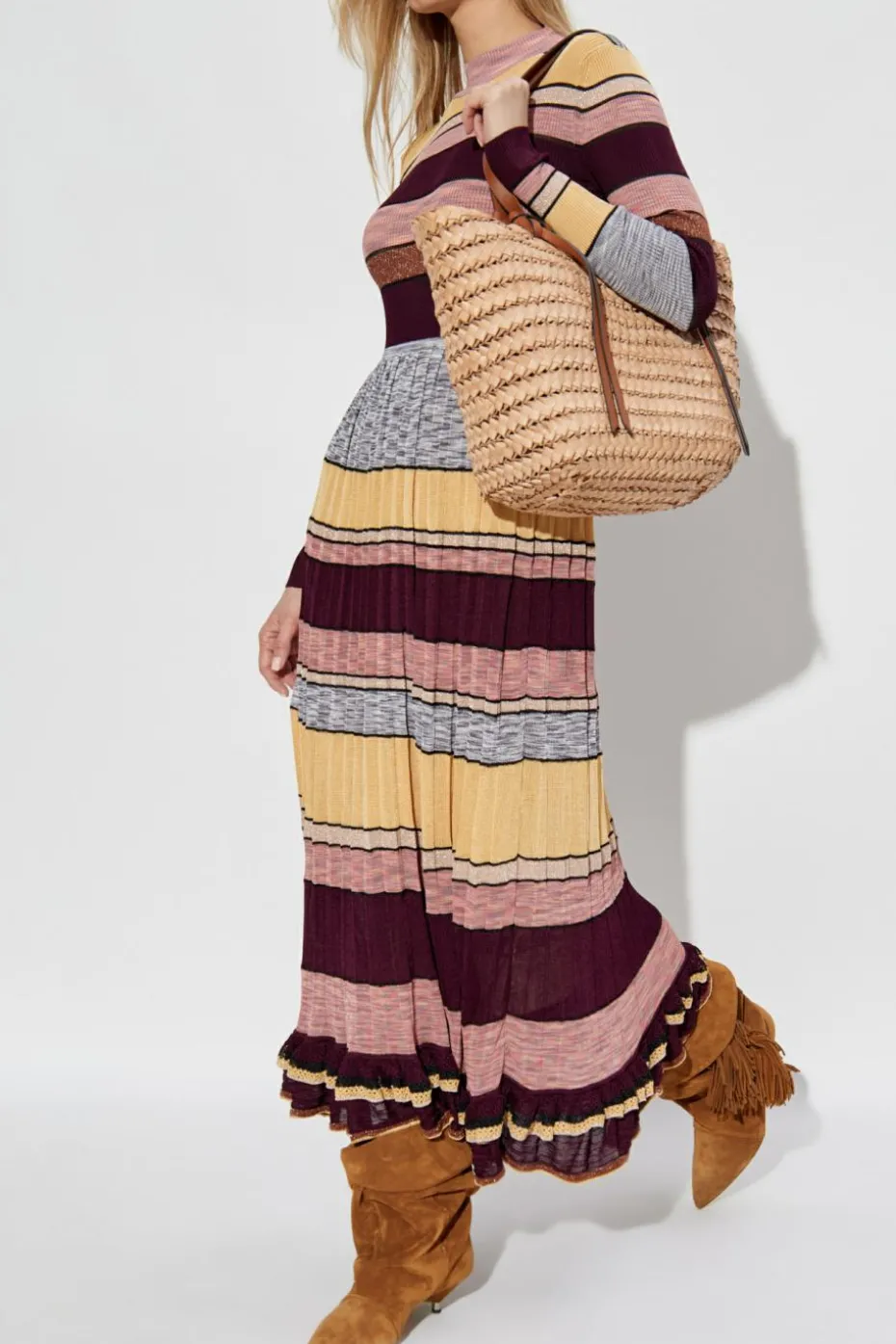 Ulla Johnson MULTIKOLOR Sukienka `Evangeline`