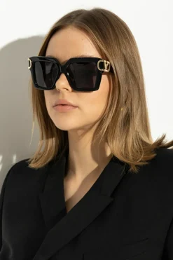 Valentino Eyewear CZARNY Okulary przeciwsłoneczne `V-V-UNO`