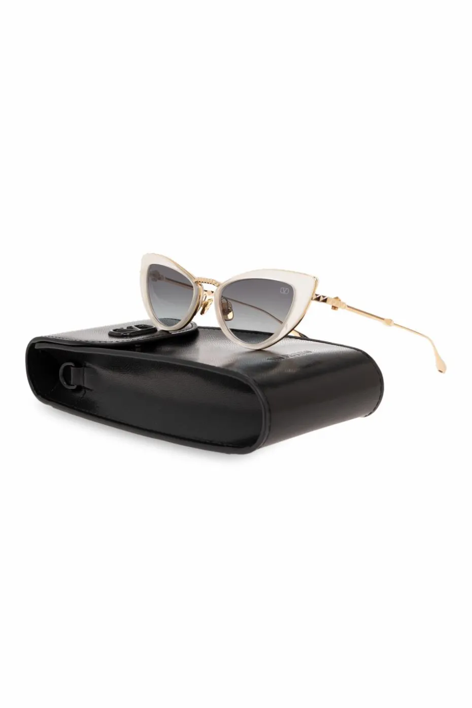 Valentino Eyewear kremowy Okulary przeciwsłoneczne ‘VIII’
