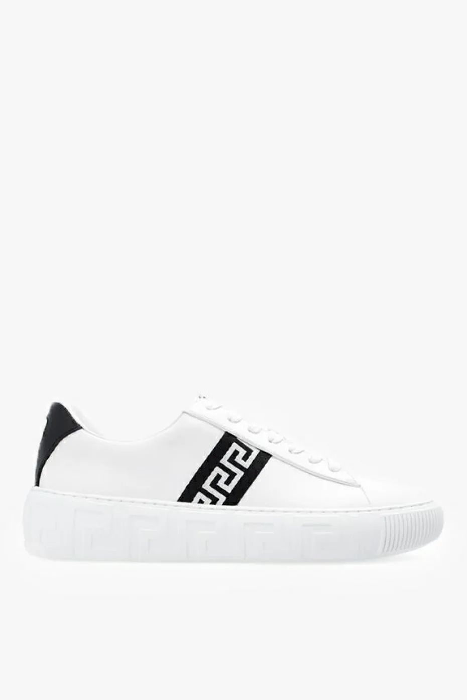Versace BIAŁY Buty sportowe ‘Greca’