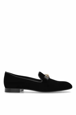 Versace CZARNY Buty z logo