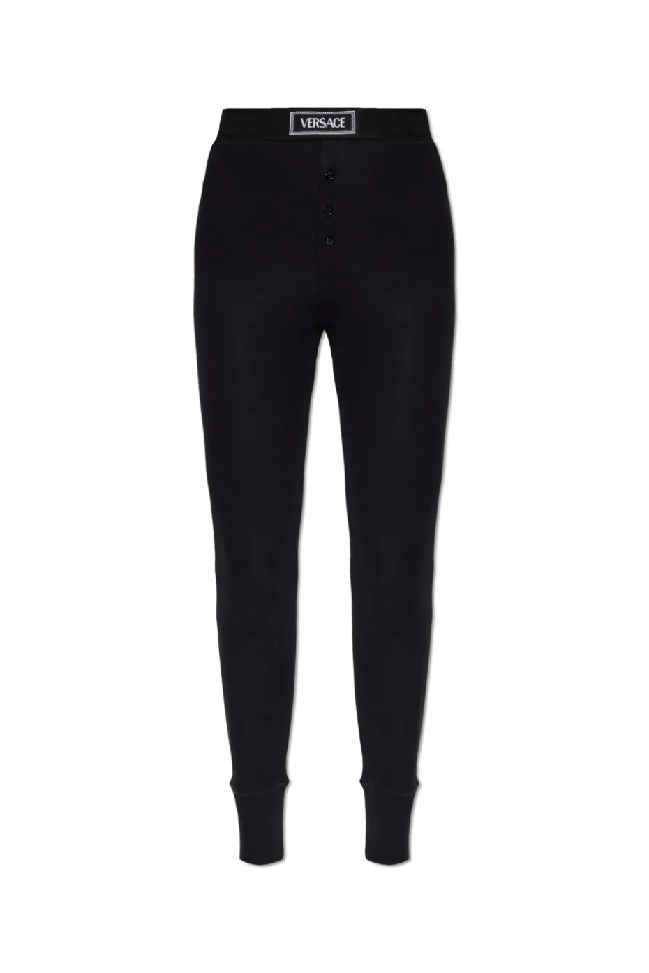 Versace CZARNY Legginsy bieliźniane