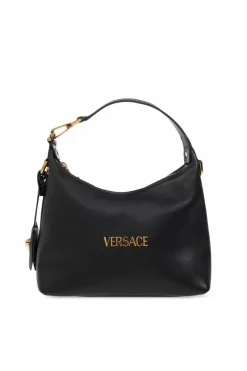 Versace CZARNY Torba do ręki `Tag`