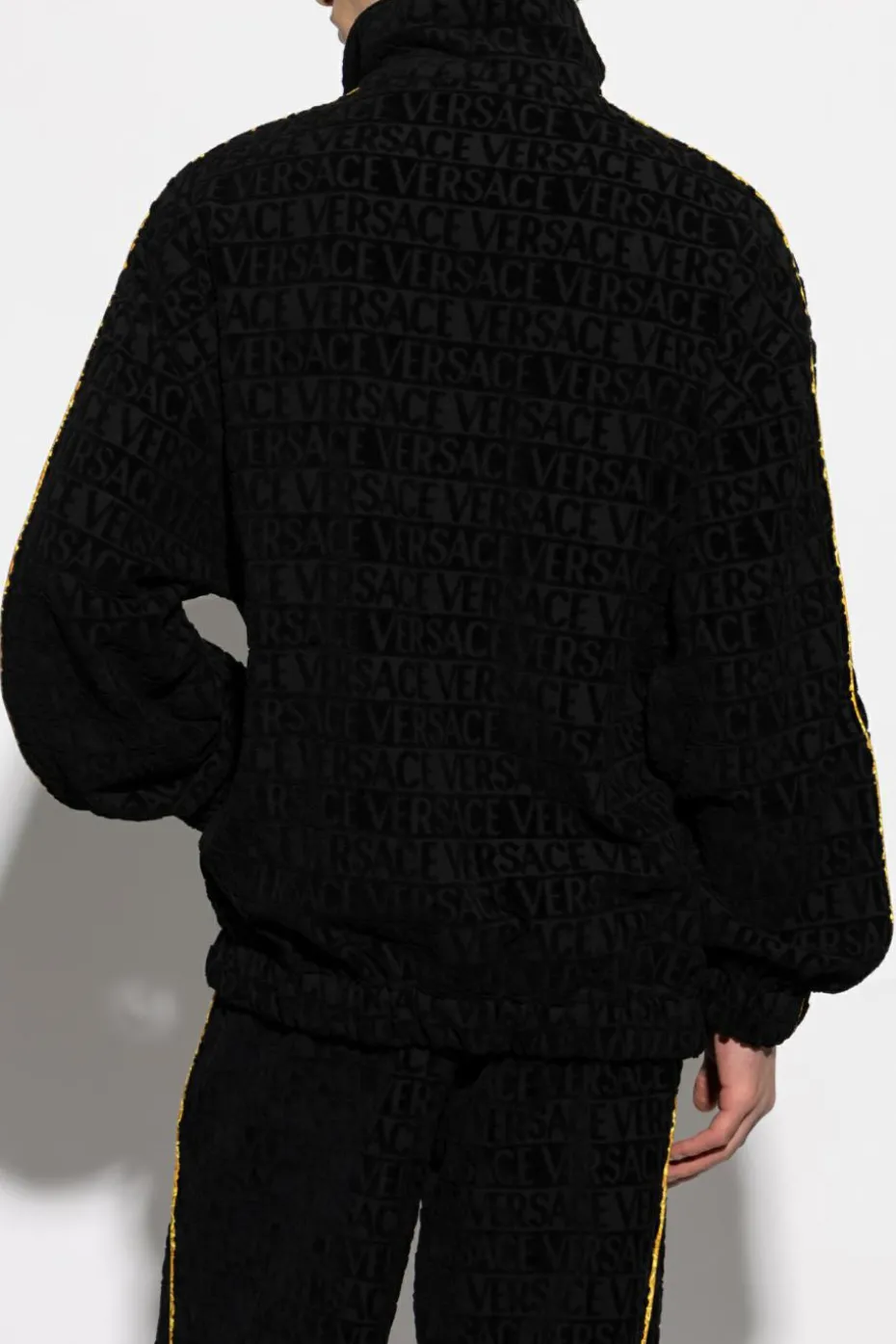 Versace Home CZARNY Bluza z logo
