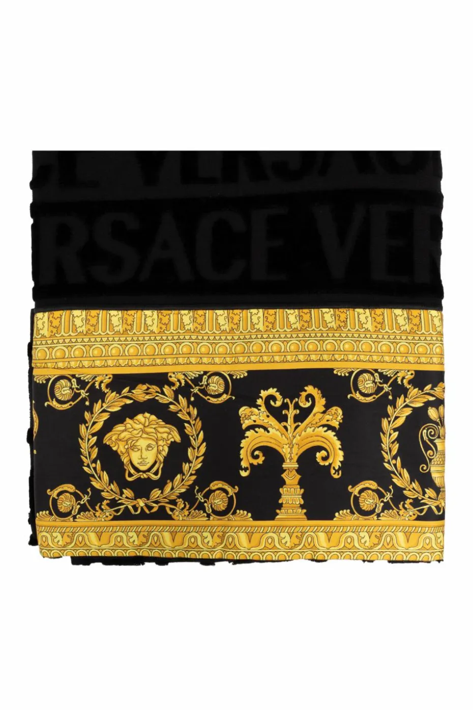 Versace Home CZARNY Ręcznik kąpielowy