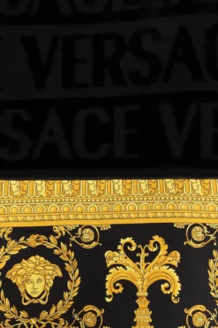 Versace Home CZARNY Ręcznik kąpielowy
