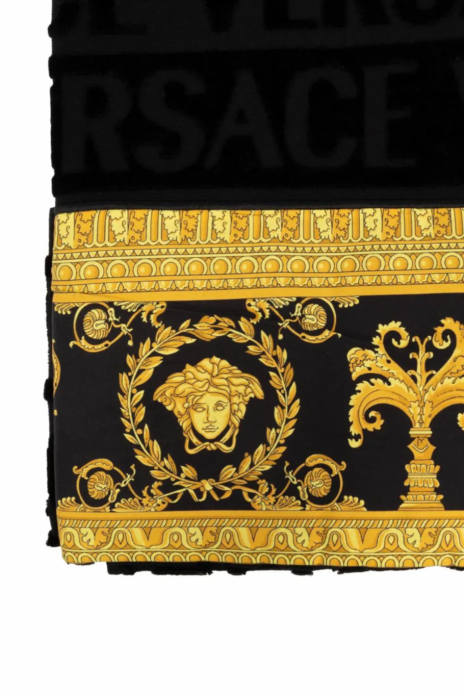 Versace Home CZARNY Ręcznik kąpielowy