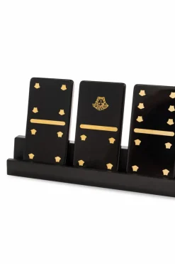 Versace Home CZARNY Zestaw do gry w domino