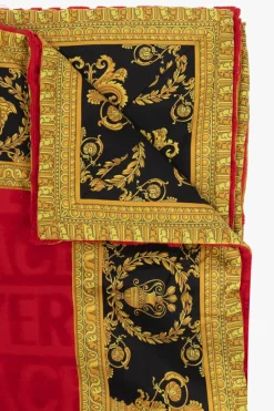 Versace Home CZERWONY Ręcznik ze wzorem
