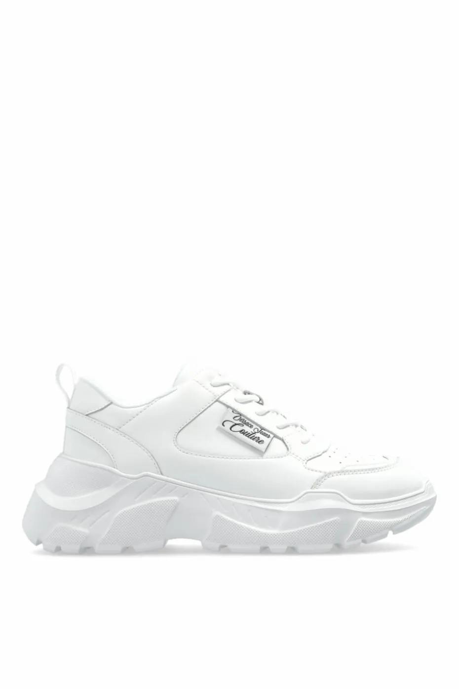 Versace Jeans Couture BIAŁY Buty sportowe z logo
