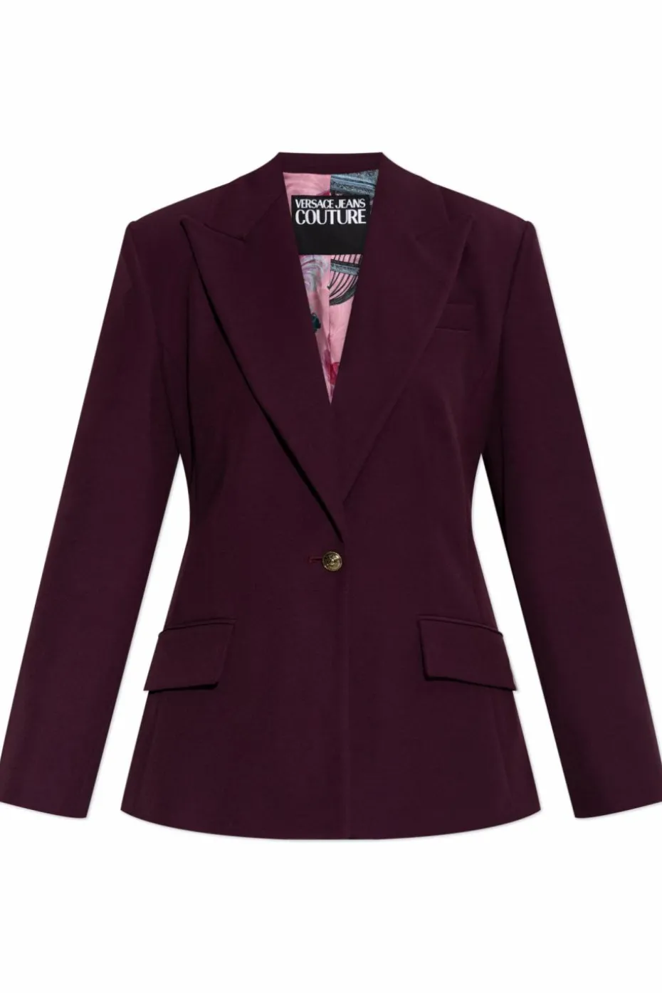 Versace Jeans Couture BORDO Marynarka z kieszeniami