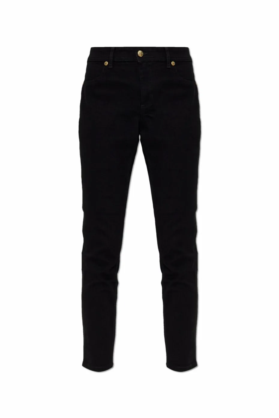 Versace Jeans Couture CZARNY Jeansy ze zwężanymi nogawkami