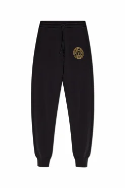 Versace Jeans Couture CZARNY Spodnie dresowe