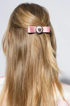 Versace RÓŻOWY Spinka do włosów