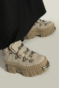 VETEMENTS beżowy Vetements x New Rock