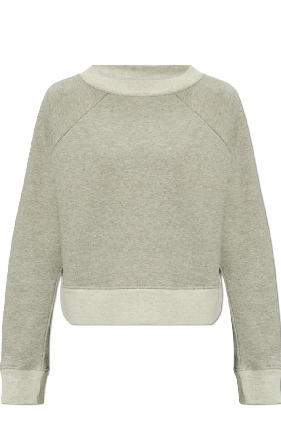 Victoria Beckham SZARY Bluza z logo
