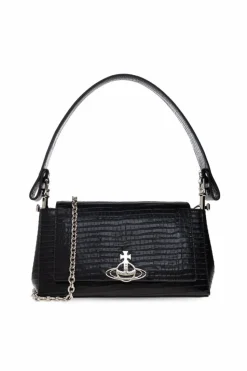 Vivienne Westwood CZARNY Torba do ręki `Hazel Medium`