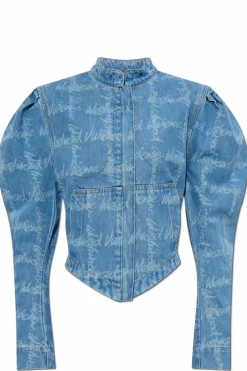 Vivienne Westwood NIEBIESKI Kurtka jeansowa