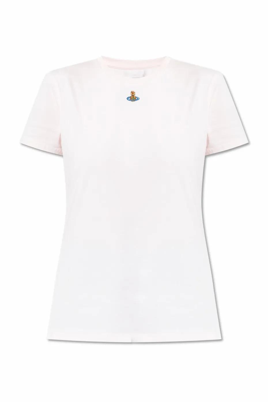 Vivienne Westwood RÓŻOWY T-shirt z logo