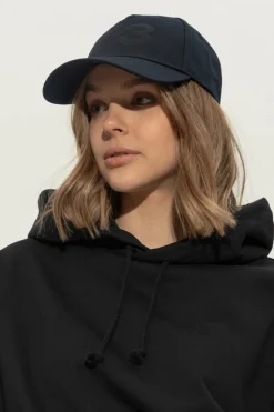 Y-3 CZARNY Czapka z daszkiem