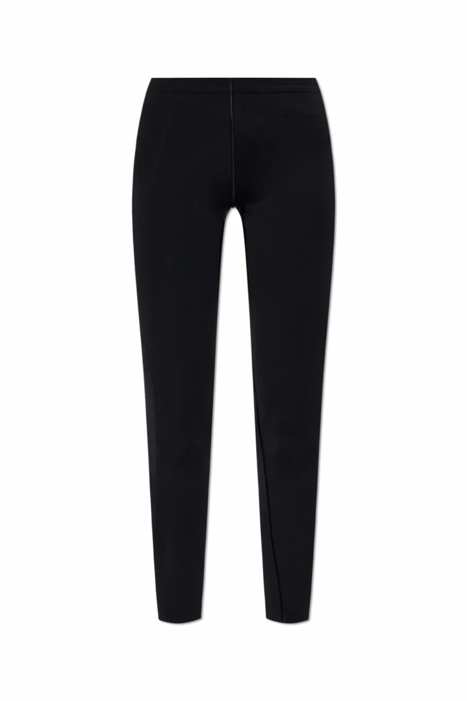 Y-3 CZARNY Leginsy do biegania