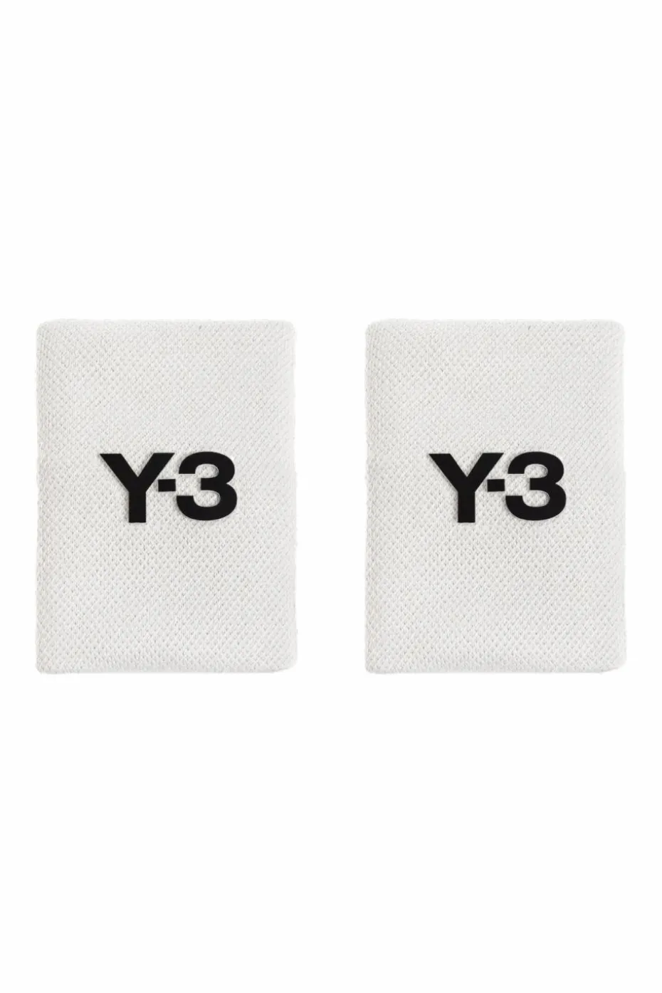 Y-3 SZARY Opaski na nadgarstek z kolekcji `Tennis US`