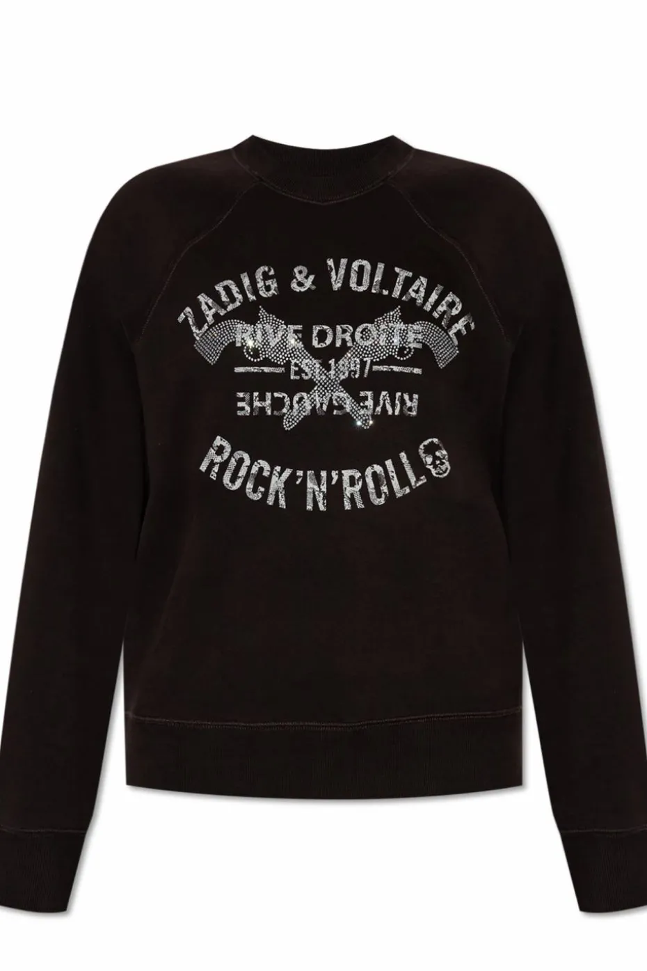 Zadig & Voltaire BRĄZOWY Bluza `Upper`