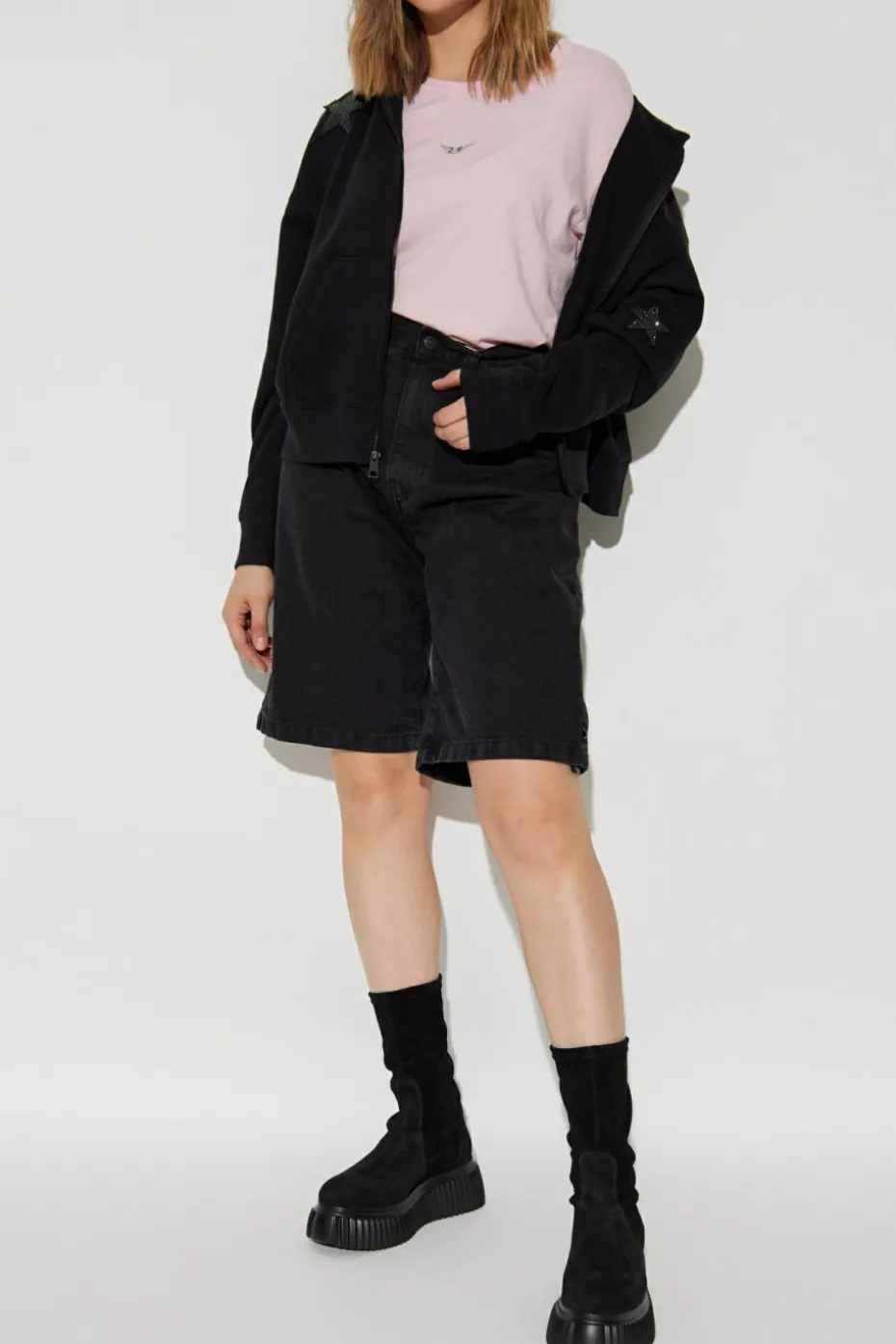 Zadig & Voltaire CZARNY Bluza `Mia`
