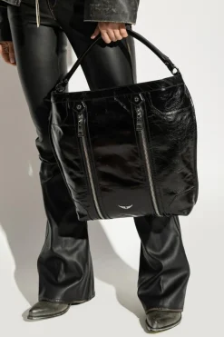Zadig & Voltaire CZARNY Torba ‘Sunny’ typu ‘shopper’