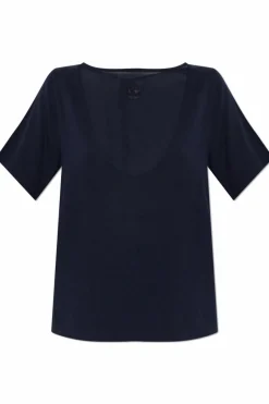 Zadig & Voltaire GRANATOWY Top `Ella`
