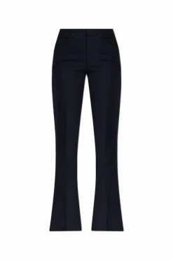 Zadig & Voltaire GRANATOWY Spodnie w kant ‘Pistol’