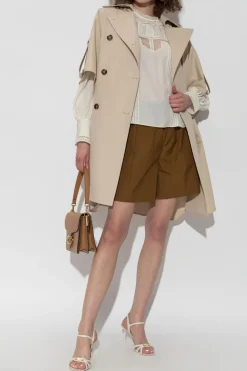 Zadig & Voltaire kremowy Top `Thena`