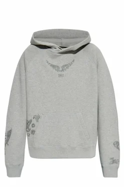 Zadig & Voltaire SZARY Bluza `Goregy`
