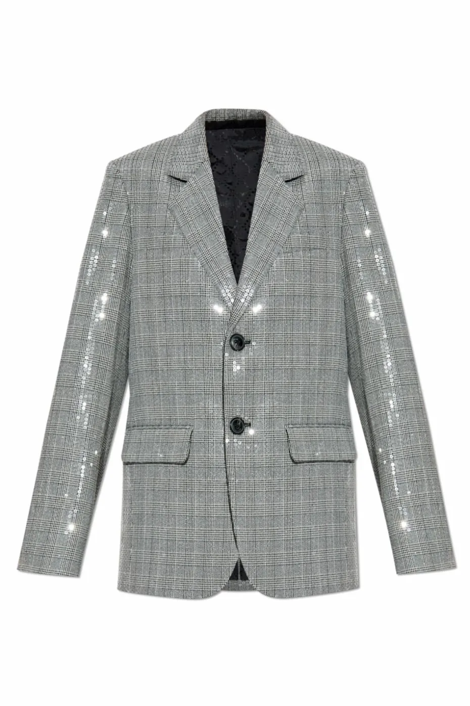 Zadig & Voltaire SZARY Marynarka z cekinami `Jamie`