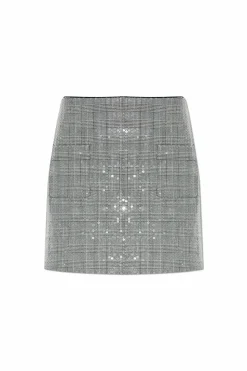Zadig & Voltaire SZARY Spodnica z cekinami `Jamie`
