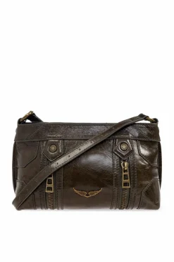 Zadig & Voltaire ZIELONY Torba na ramię `Sunny Moody`